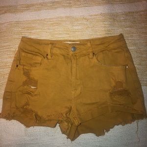 Mustard Pacsun Shorts